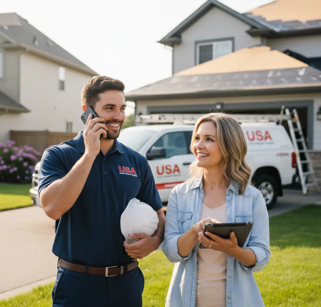 USA Roof Repair Experts customer support in Mechanicsville
